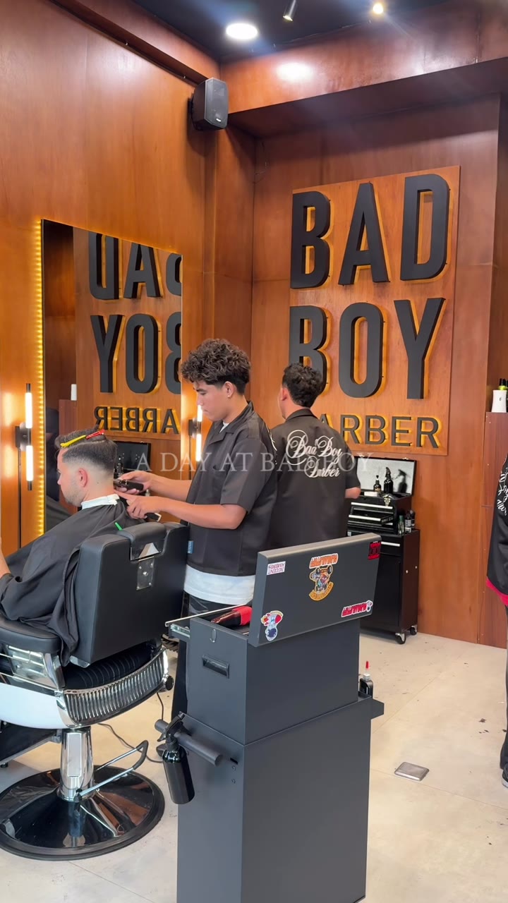 A day at Bad Boy Barber